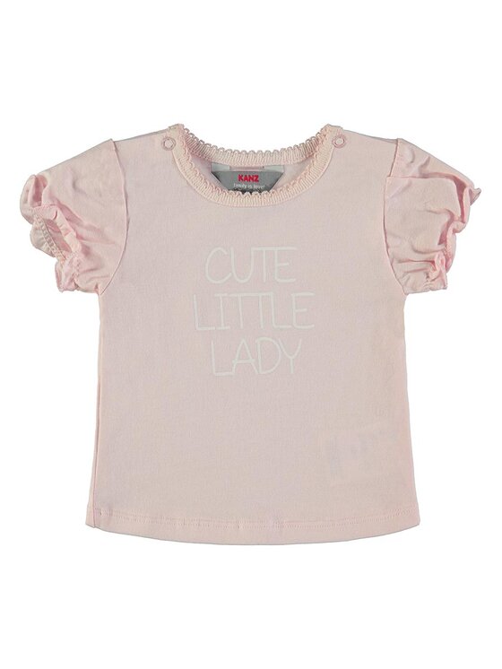 Kanz Kanz T-Shirt 1832961-2093 Różowy Basic Fit