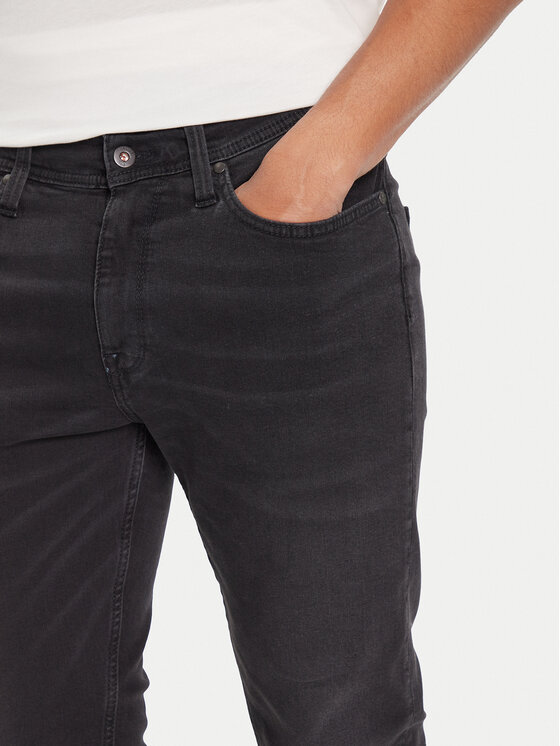 Mustang Mustang Džinsai Vegas 1016794 Juoda Slim Fit