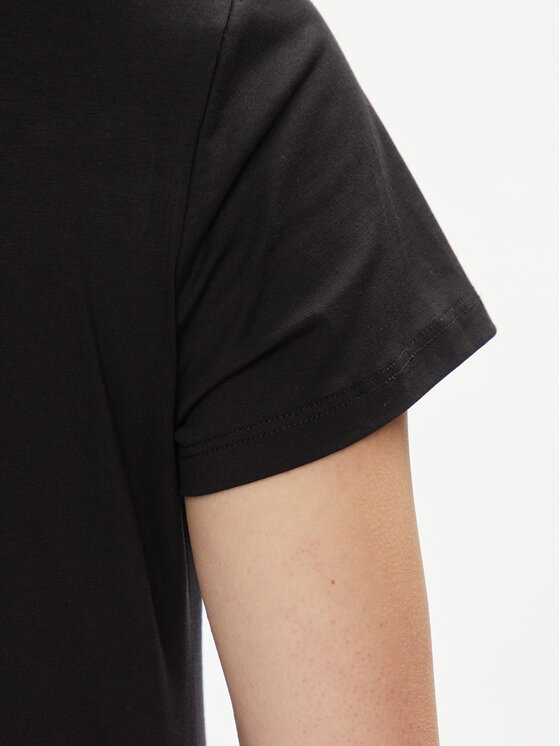 Liu Jo Liu Jo Tricou VA4105 JS003 Negru Regular Fit