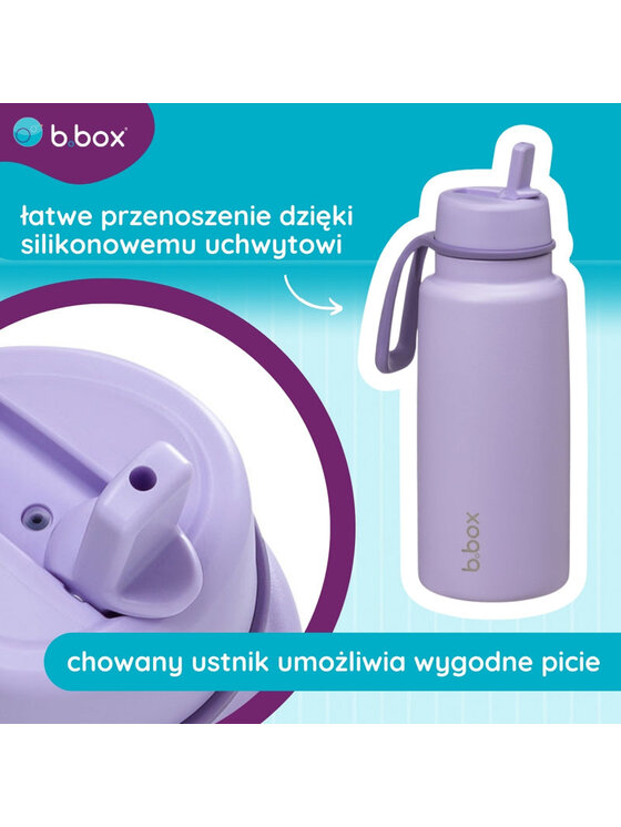 b.box b.box Butelka termiczna butelka termiczna Fioletowy