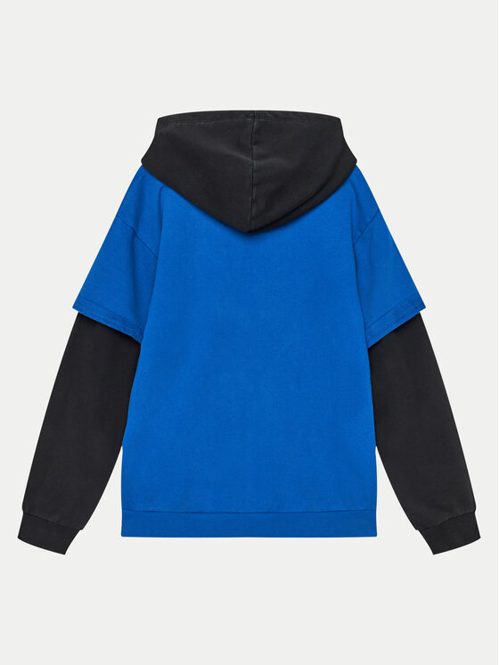 Guess Guess Суитшърт L4YQ01 KA6R3 Син Regular Fit