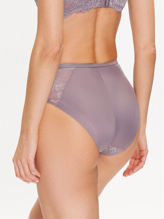 Tanga Taille Haute GRIS