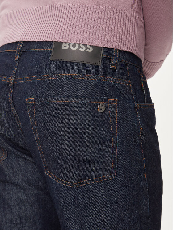 BOSS Boss Дънки 50527760 Тъмносин Regular Fit