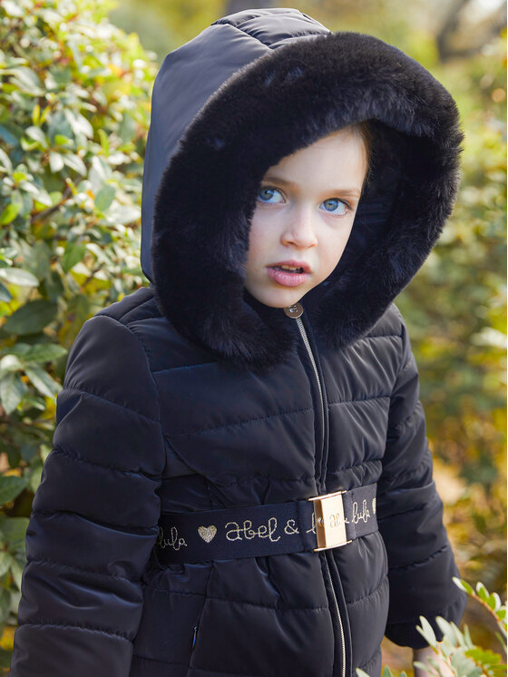 Abel & Lula Abel & Lula Зимно яке 5839 Черен Regular Fit