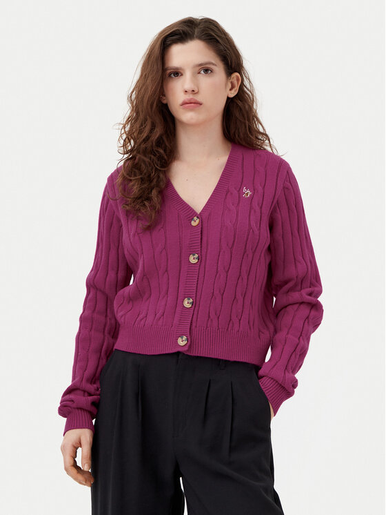 U.S. Polo Assn. U.S. Polo Assn. Kardigan WUP1238 Roosa Regular Fit