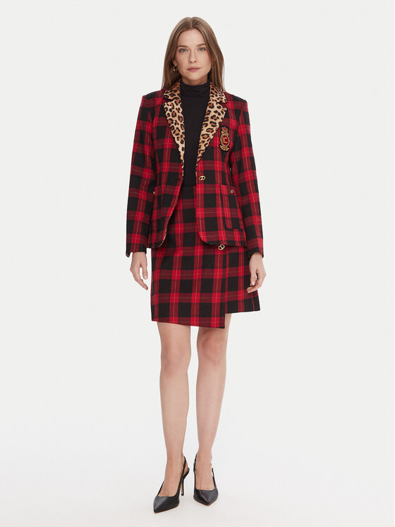 LOLA CASADEMUNT LOLA CASADEMUNT Giacca da abito LF2502013 Rosso Regular Fit