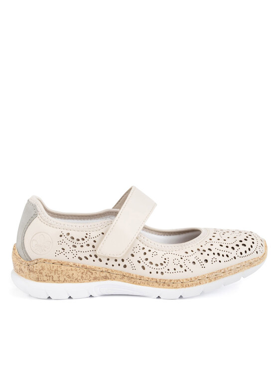 Rieker Rieker Балеринки N4299-60 Бежов