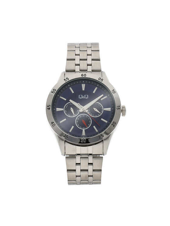 Q&Q Q&Q Zegarek CE02202 Srebrny