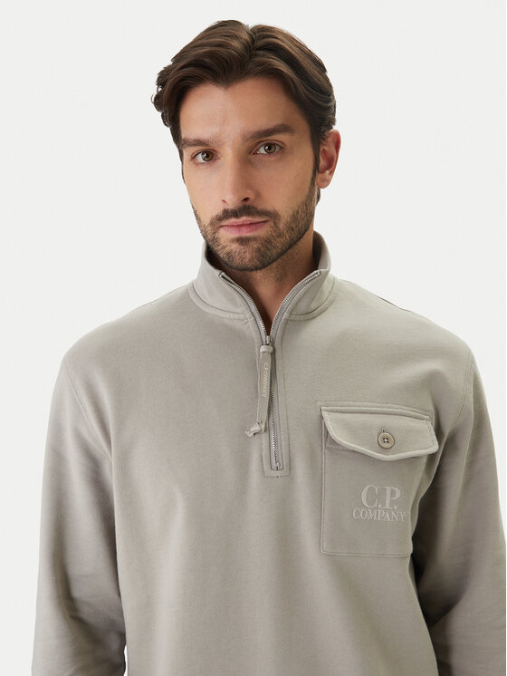 C.P. Company C.P. Company Bluza 20CMSS026A005086W Beżowy Regular Fit