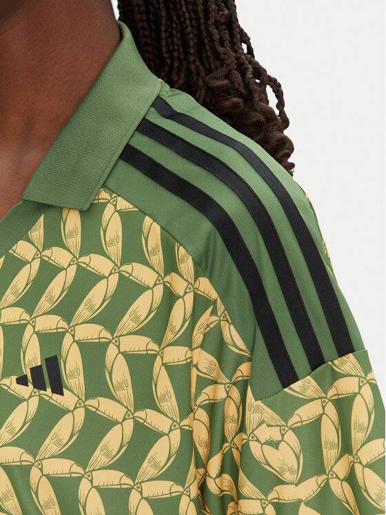 adidas adidas Tricou FARM Rio JD6302 Verde Loose Fit