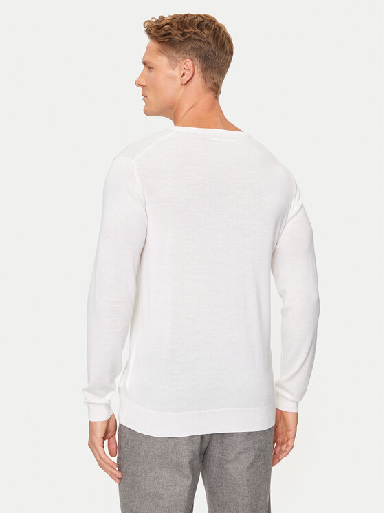 KARL LAGERFELD KARL LAGERFELD Džemper 655000 544399 Bijela Regular Fit