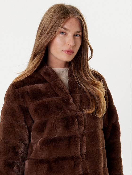 Marella Marella Krzno Carpazi 2525456011 Rjava Regular Fit