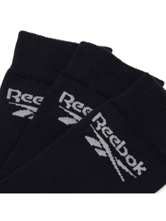 Reebok Reebok Șosete lungi R0367-SS24 (3-pack) Negru