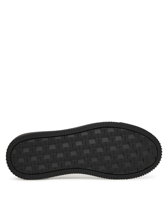 Calvin Klein Jeans Calvin Klein Jeans Сникърси Chunky Cupsole Ru Patch Lth YM0YM01296 Черен