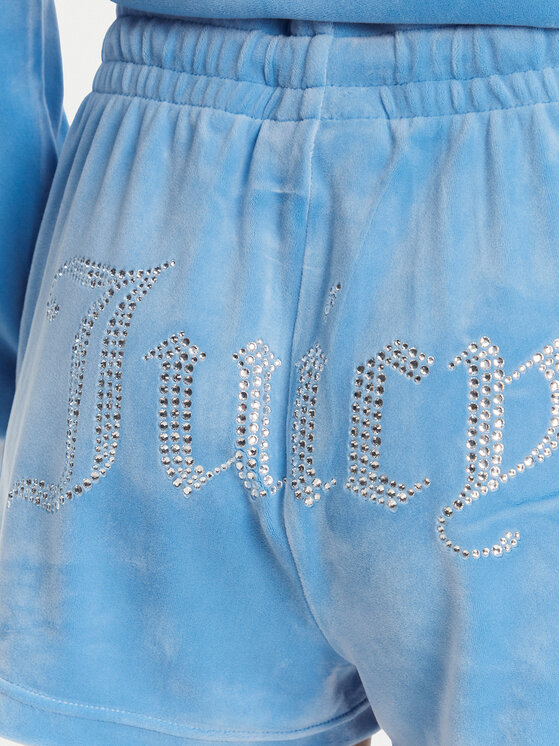 Juicy Couture Juicy Couture Szorty sportowe Tamia JCWH121001 Niebieski Regular Fit
