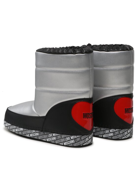 LOVE MOSCHINO LOVE MOSCHINO Čizme za snijeg JA24142G1HIT590A Srebrna