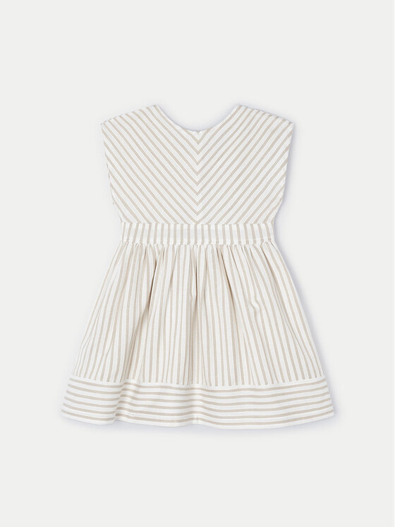 Mayoral Mayoral Літня сукня 3931 Бежевий Regular Fit