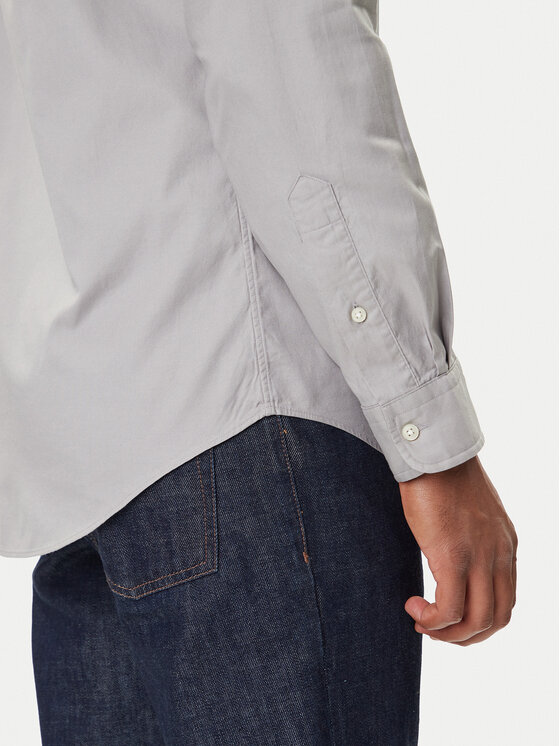 Polo Ralph Lauren Polo Ralph Lauren Koszula 710P06688004 Szary Custom Fit