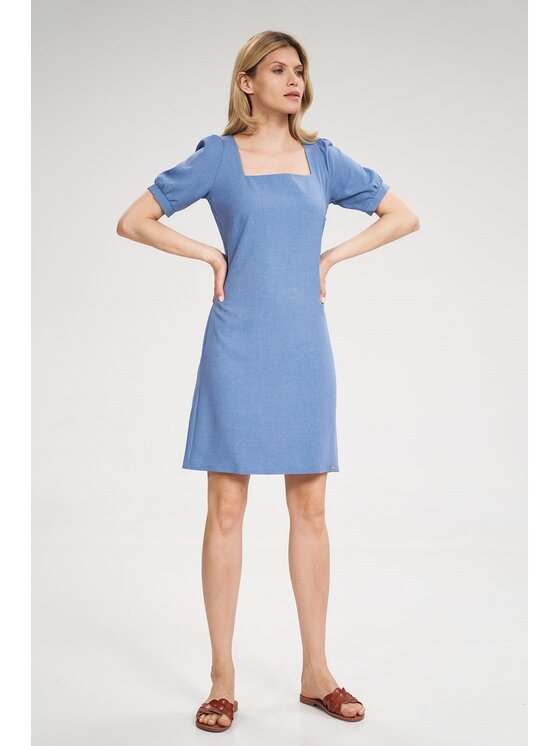 FIGL FIGL Φόρεμα M704 Μπλε Regular Fit