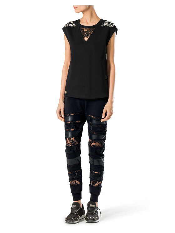 PHILIPP PLEIN PHILIPP PLEIN Felpa 30749 Nero Regular Fit