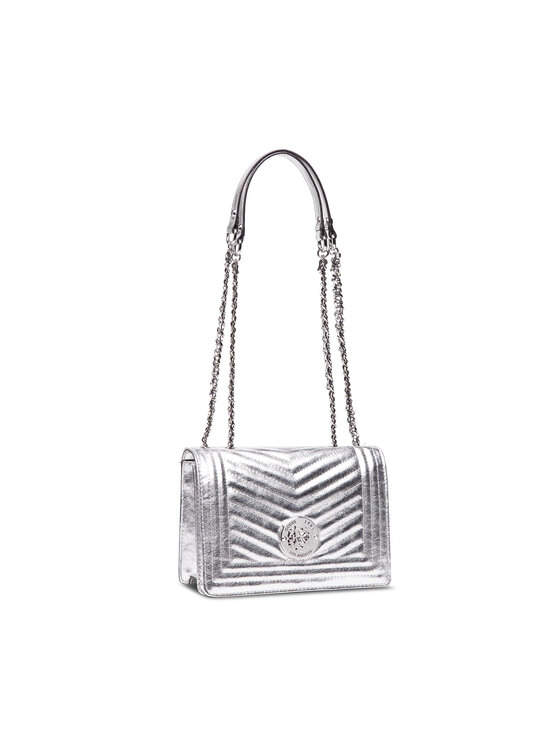 Guess Guess Ročna torba Lida (MY) HWMY81 27210 Srebrna