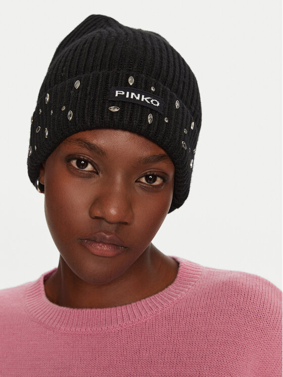 PINKO Pinko Σκούφος Serengeti Cuffia 104326 A27A Μαύρο
