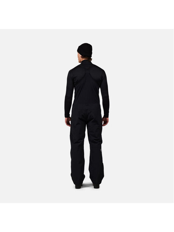 Rossignol Rossignol Spodnie narciarskie Outerlimits Insulated Bib Czarny Relaxed Fit
