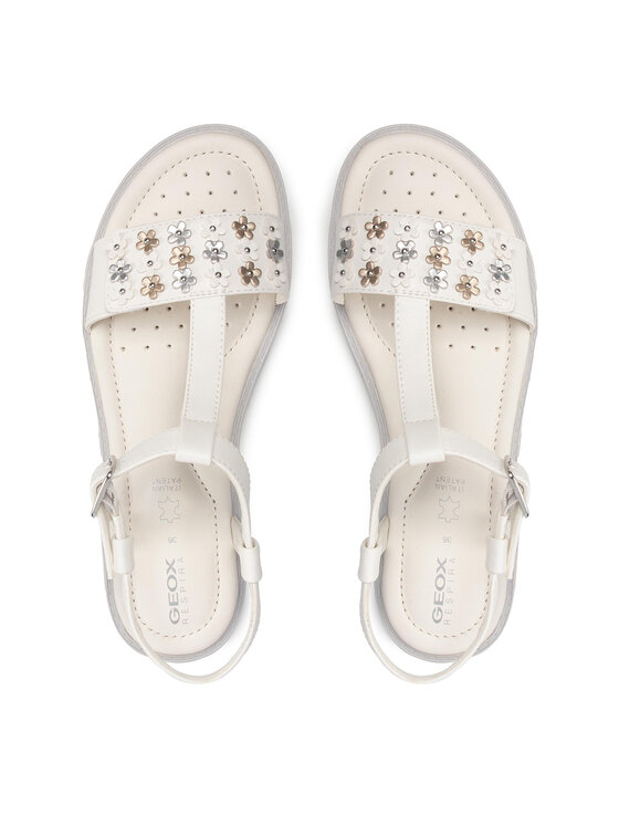 Geox Geox Sandale J S. Starblush G.A J25FYA 000BC C1000 S Bijela