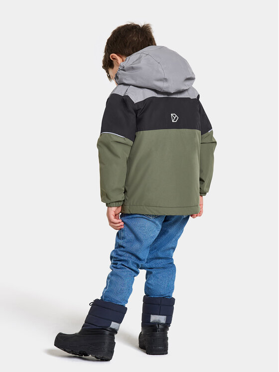 Didriksons Didriksons Zimska jakna Lux Kids Jacket 2 504901 Zelena