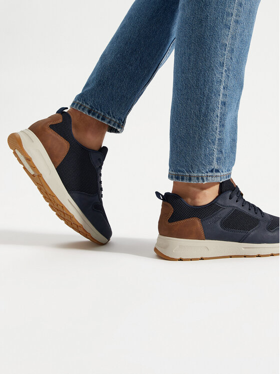 Rieker Rieker Sneakersy B0700-14 Niebieski