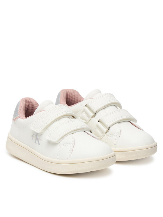 Calvin Klein Calvin Klein Αθλητικά Low Cut Velcro Sneaker V1A9-83382-1355 M Λευκό
