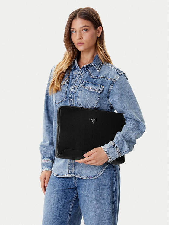 Guess Guess Чанта за лаптоп HMMISA P5316 Черен