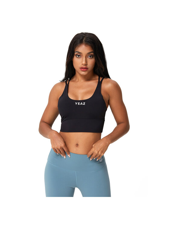 Yeaz Yeaz Top GRACE Czarny Slim Fit