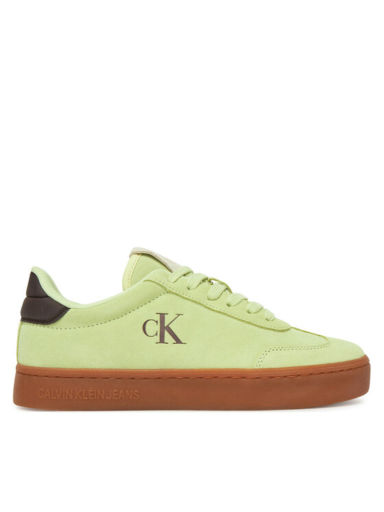 Sneakers Calvin Klein Jeans Classic Cupsole Mix In YW0YW01767 Alb