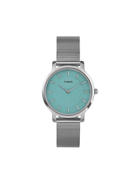Timex Hodinky Transcend TW2Y10100 Strieborná