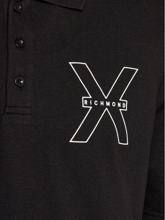 Richmond X Richmond X Поло Lisi UMP24207PO Чорний Regular Fit