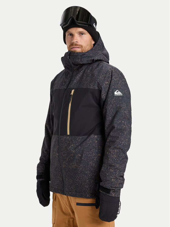 Quiksilver Quiksilver Kurtka snowboardowa Sycamore Printed EQYTJ03514 Czarny