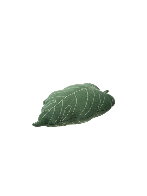 Lorena Canals Lorena Canals Poduszka dekoracyjna Poduszka monstera liść Baby Leaf Zielony