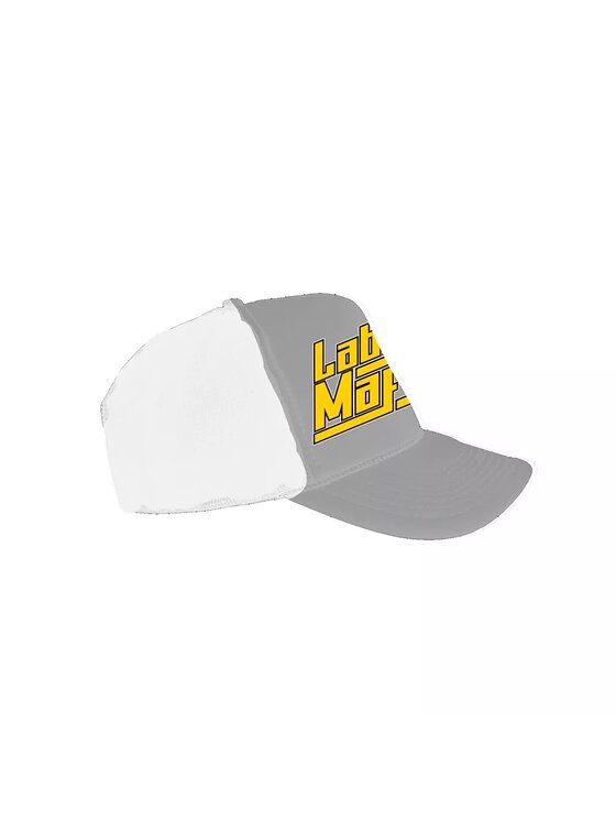 LaBellaMafia LaBellaMafia Czapka z daszkiem GREY & YELLOW Szary