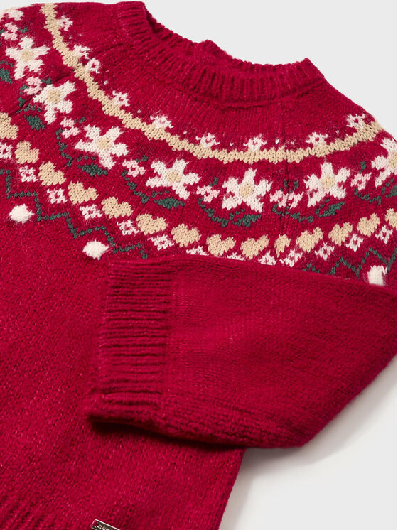 Mayoral Mayoral Sweater 2.311 Piros Regular Fit
