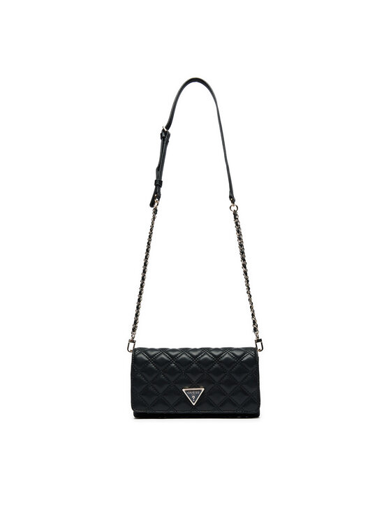 Guess Guess Дамска чанта Giully (QG) Mini-Bags HWQG87 48750 Черен