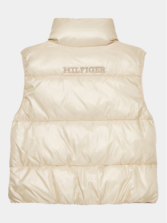 Tommy Hilfiger Tommy Hilfiger Telovnik KG0KG07391 Bež Regular Fit