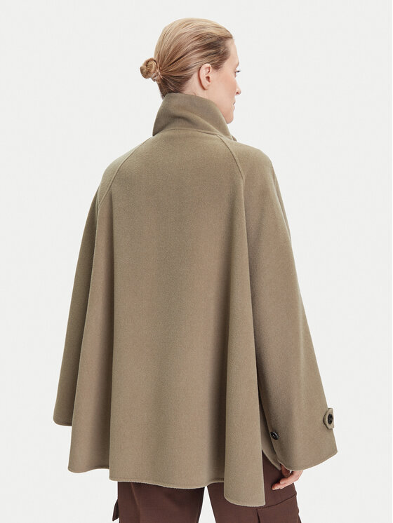 MAX&Co. MAX&Co. Вълнено палто Letizia 2526086071200 Зелен Oversize