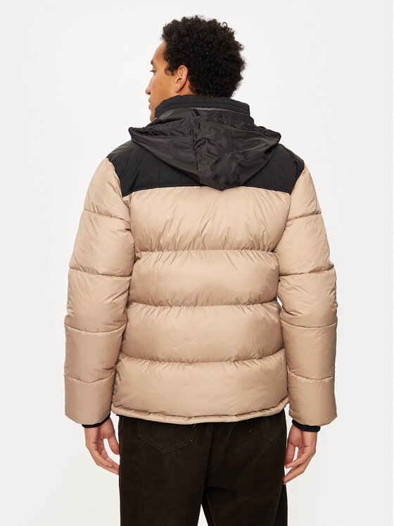 Schott NYC Schott NYC Μπουφάν χειμωνιάτικο UTAH Μπεζ Regular Fit