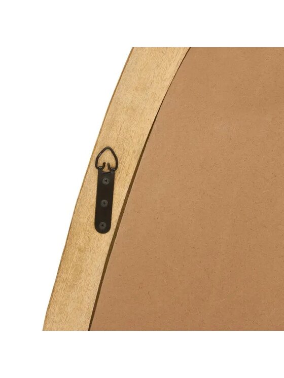 MIAhome MIAhome Lustro stojące w drewnianej ramie Stan 175x80 cm Brązowy