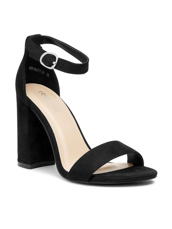 DeeZee Sandale WS18077-01 Negru