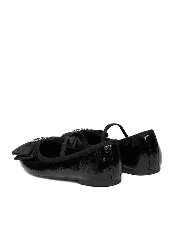 Juicy Couture Juicy Couture Baleriny EO-CS6623-02 Czarny