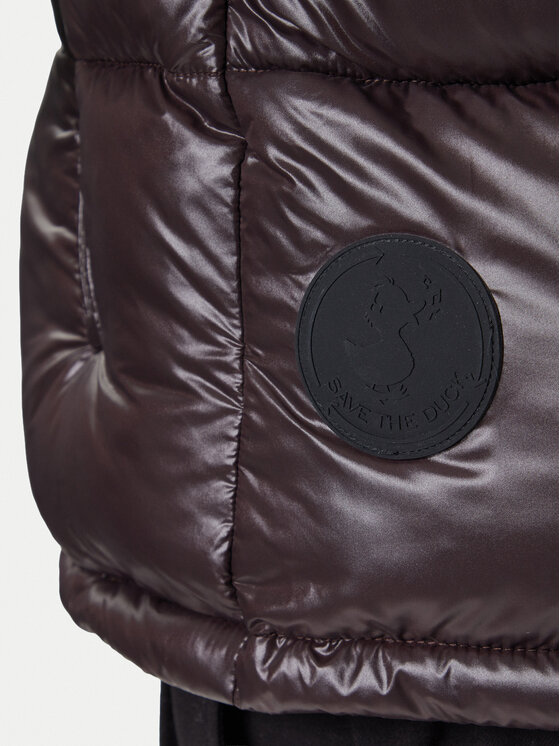 Save The Duck Save The Duck Weste D81382U LOVE21 Braun Regular Fit