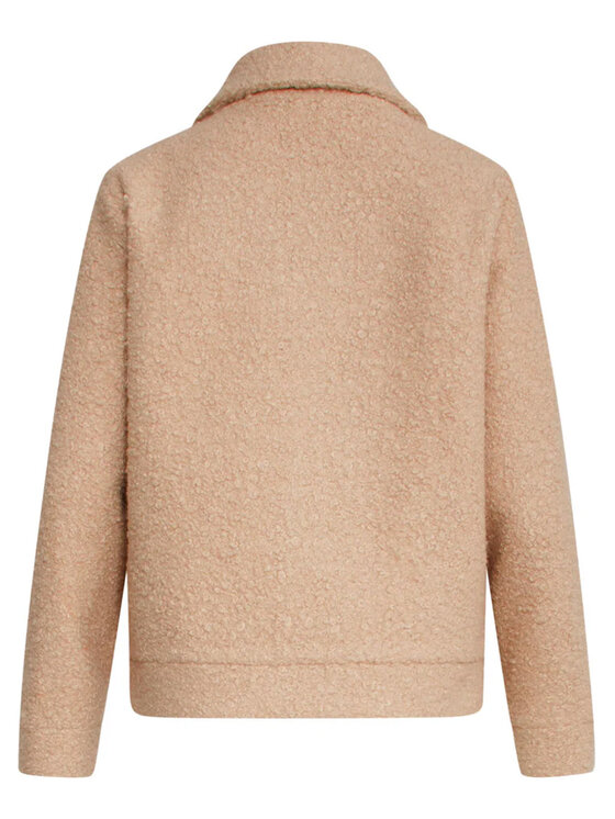 Smashed Lemon Smashed Lemon Kurtka damska 24708 Beżowy Relaxed Fit