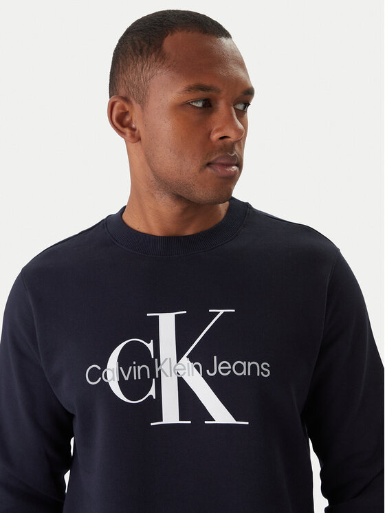 Calvin Klein Jeans Calvin Klein Jeans Bluză J30J320933 Bleumarin Regular Fit